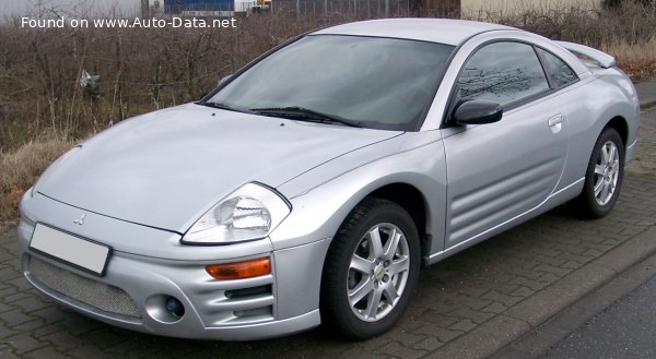 Full specifications and technical details 2003 Mitsubishi Eclipse III (3G, facelift 2003) 3.0 V6 (200 Hp) Automatic