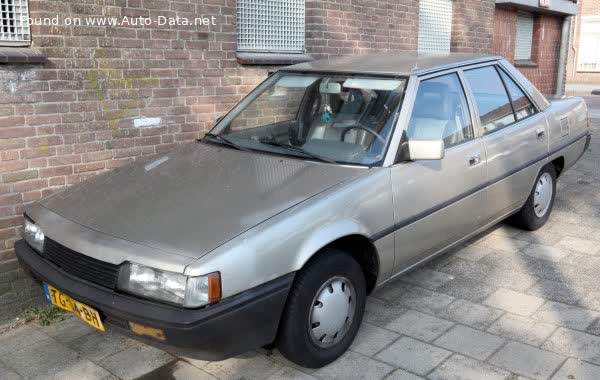 Full specifications and technical details 1984 Mitsubishi Galant V 2.0 Turbo ECi (E15A) (150 Hp)