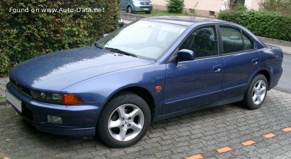 المواصفات والتفاصيل التقنية الكاملة 1999 Mitsubishi Galant VIII 2.4 GDI (150 Hp)