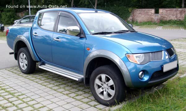 المواصفات والتفاصيل التقنية الكاملة 2006 Mitsubishi L200 IV Double Cab 2.5 TD (136 Hp) Duble Cab