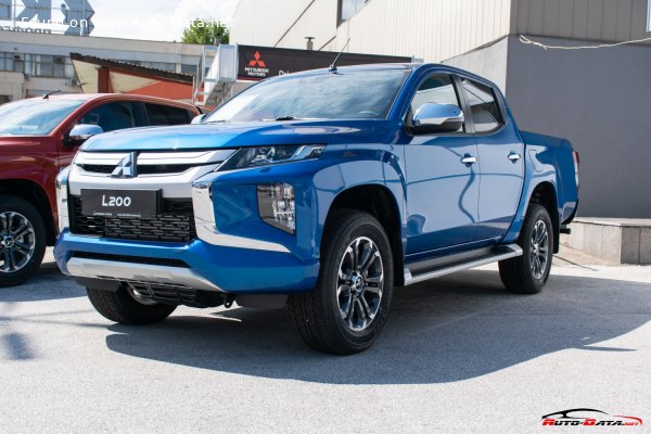 Full specifications and technical details 2019 Mitsubishi L200 V Double Cab (facelift 2019) 2.4 MIVEC (181 Hp) 4WD