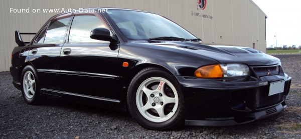 المواصفات والتفاصيل التقنية الكاملة 1995 Mitsubishi Lancer Evolution III 2.0 (270 Hp) 4WD