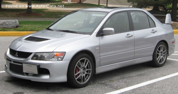 المواصفات والتفاصيل التقنية الكاملة 2005 Mitsubishi Lancer Evolution IX 2.0 MIVEC FQ-320 (326 Hp) 4WD