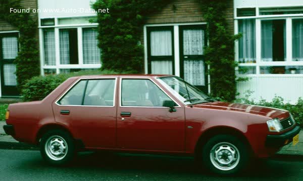 Spécifications complètes et détails techniques 1983 Mitsubishi Lancer Fiore II 1.4 (70 Hp)