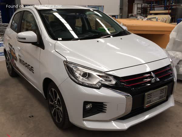 Full specifications and technical details 2019 Mitsubishi Mirage VI Hatchback (facelift 2019) 1.2 MIVEC (78 Hp) CVT