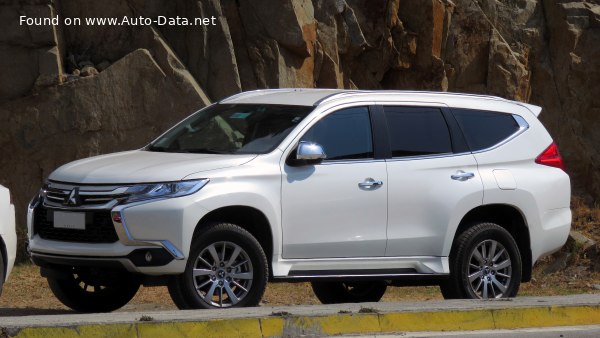 Full specifications and technical details 2015 Mitsubishi Montero Sport III 2.5 DI-D (136 Hp)