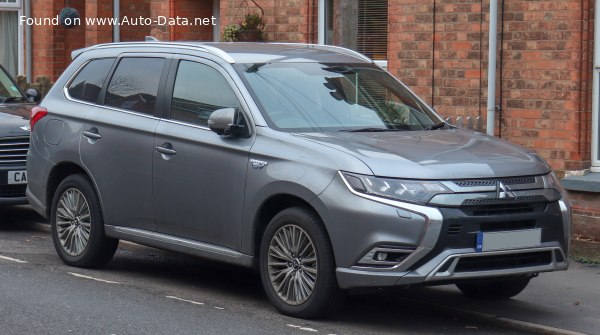 المواصفات والتفاصيل التقنية الكاملة 2018 Mitsubishi Outlander III (facelift 2018) 2.4 MIVEC (224 Hp) Plug-in Hybrid 4WD