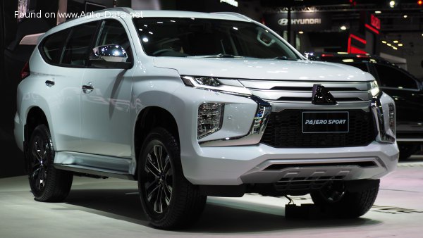 Full specifications and technical details 2019 Mitsubishi Pajero Sport III (facelift 2019) 2.4 DI-D (181 Hp) Automatic