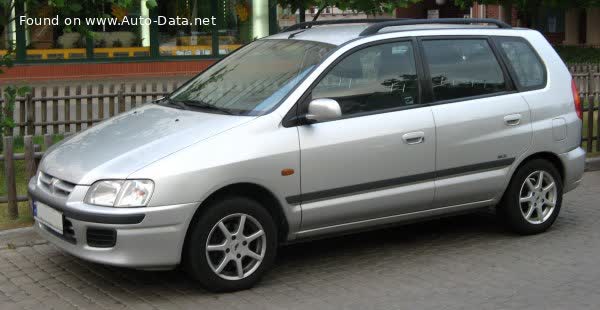 Spécifications complètes et détails techniques 2001 Mitsubishi Space Star (DG0) 1.9 DI-D (102 Hp)
