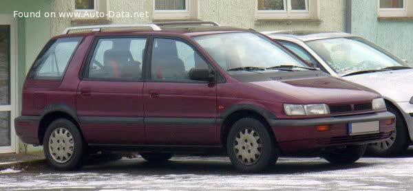 Spécifications complètes et détails techniques 1992 Mitsubishi Space Wagon II 2.0 GLXi (N33W) (133 Hp)