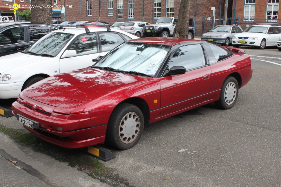 Full specifications and technical details 1988 Nissan 200 SX (S13) 1.8 Turbo (169 Hp)