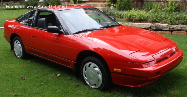 المواصفات والتفاصيل التقنية الكاملة 1989 Nissan 240SX Fastback (S13) 2.4 (134 Hp)