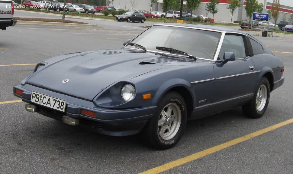 Vollständige Spezifikationen und technische Details 1980 Nissan 280 Zx,zxt (HGS130) 2.7 (147 Hp)