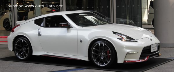 المواصفات والتفاصيل التقنية الكاملة 2017 Nissan 370Z Coupe (facelift 2017) Nismo 3.7 V6 (350 Hp) (USA)