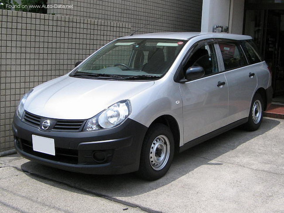 Full specifications and technical details 2006 Nissan AD Y12 1.8 i (124 Hp) Automatic