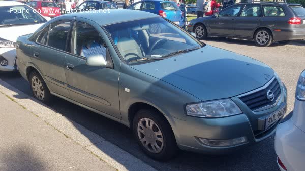 Full specifications and technical details 2006 Nissan Almera Classic (B10) 1.6 i 16V (107 Hp)