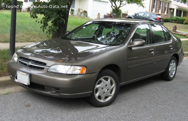 Full specifications and technical details 1998 Nissan Altima II 2.4 16V (152 Hp)