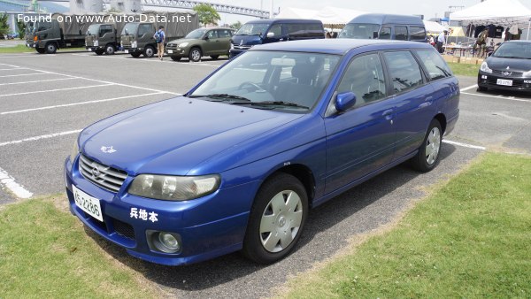 المواصفات والتفاصيل التقنية الكاملة 1999 Nissan Avenir (W11) GT4 2.0i 16V (220 Hp)