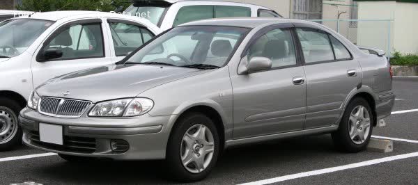 المواصفات والتفاصيل التقنية الكاملة 2000 Nissan Bluebird Sylphy I 2.0i (150 Hp) CVT