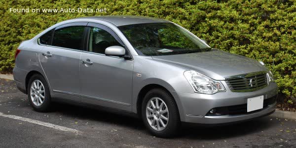المواصفات والتفاصيل التقنية الكاملة 2006 Nissan Bluebird Sylphy II 2.0i (133 Hp) CVT