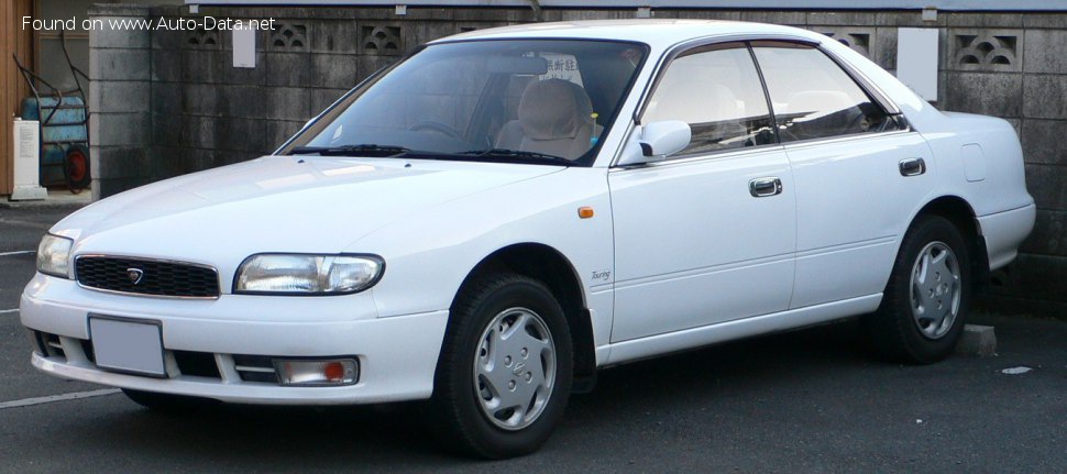 المواصفات والتفاصيل التقنية الكاملة 1991 Nissan Bluebird (U13) 2.0T (211 Hp)