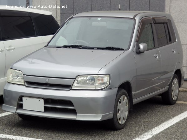 المواصفات والتفاصيل التقنية الكاملة 1999 Nissan Cube (Z10) 1.3 i 16V (85 Hp)