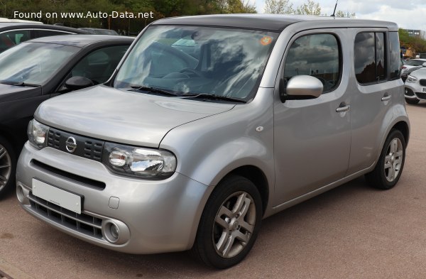 Full specifications and technical details 2010 Nissan Cube (Z12) 1.6 (110 Hp) CVT