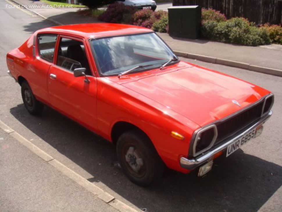 Spécifications complètes et détails techniques 1974 Nissan Datsun 100 A (E10,BLF10) 1.0 (E10) (45 Hp)