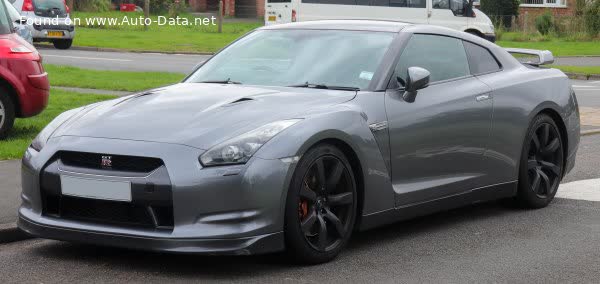 Vollständige Spezifikationen und technische Details 2007 Nissan GT-R (R35) 3.8 V6 (485 Hp) AWD DCT