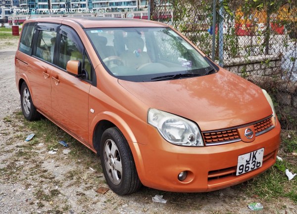 المواصفات والتفاصيل التقنية الكاملة 2004 Nissan Lafesta 2.0 2WD (137 Hp)