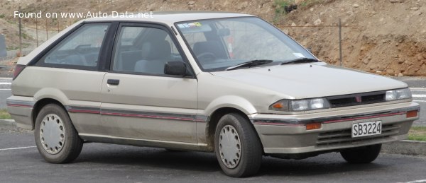 Full specifications and technical details 1986 Nissan Langley N13 1.5 (73 Hp)