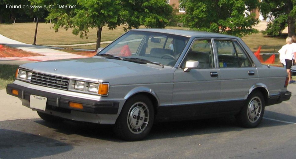 Full specifications and technical details 1983 Nissan Maxima I (G910) 2.4 (120 Hp)