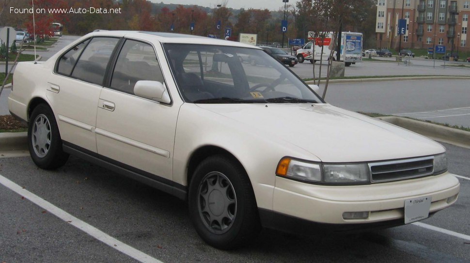 المواصفات والتفاصيل التقنية الكاملة 1988 Nissan Maxima III (J30) 3.0 i (170 Hp) Automatic