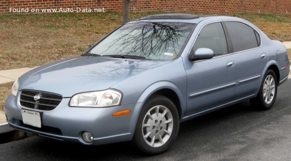 المواصفات والتفاصيل التقنية الكاملة 2002 Nissan Maxima QX V (A33) 3.5 i V6 24V (255 Hp) Automatic