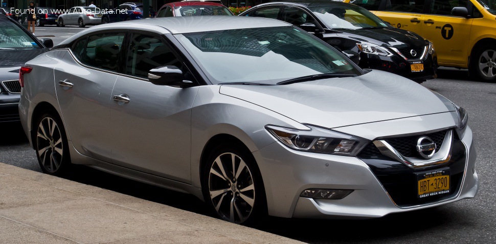 المواصفات والتفاصيل التقنية الكاملة 2015 Nissan Maxima VIII (A36) 3.5 V6 (300 Hp) CVT