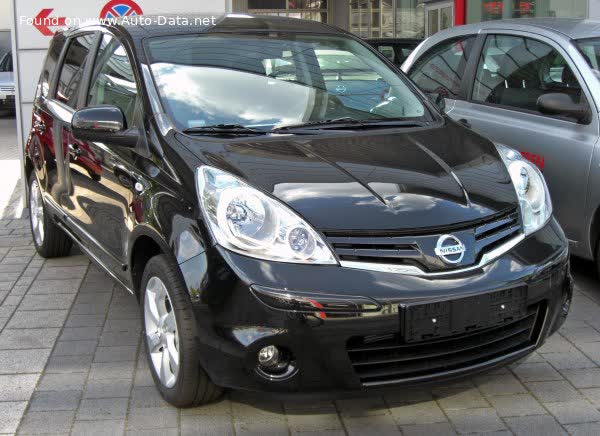 Vollständige Spezifikationen und technische Details 2010 Nissan Note I (E11, facelift 2010) 1.5 dCi (90 Hp)