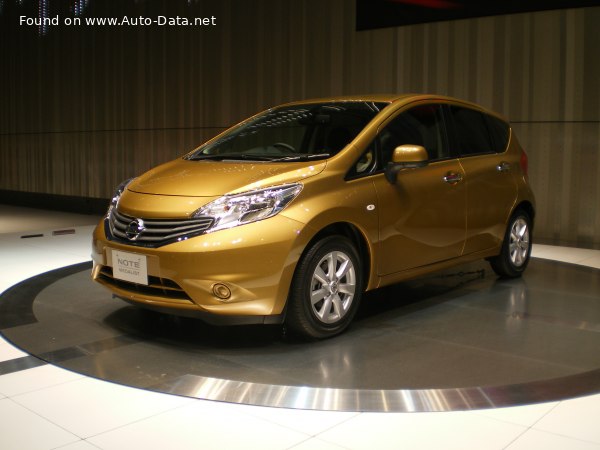 المواصفات والتفاصيل التقنية الكاملة 2012 Nissan Note II (E12) 1.2 (80 Hp)