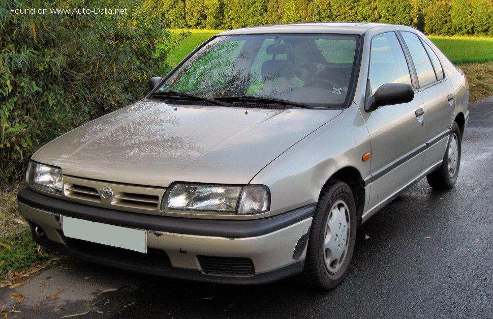 Full specifications and technical details 1991 Nissan Primera Hatch (P10) 2.0 D (75 Hp)