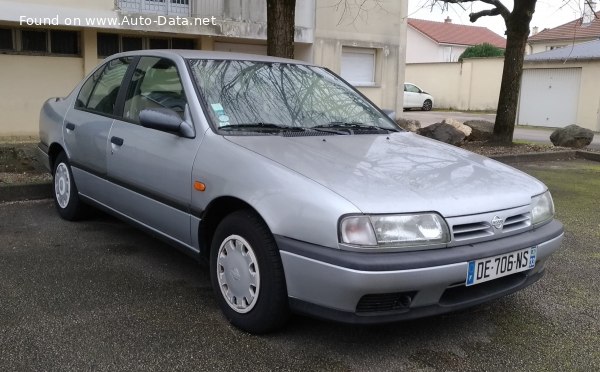 Full specifications and technical details 1995 Nissan Primera (P10) 2.0 i (125 Hp)