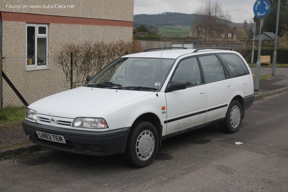 المواصفات والتفاصيل التقنية الكاملة 1990 Nissan Primera Wagon (P10) 2.0 D (75 Hp)