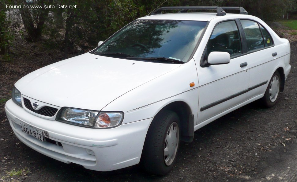 المواصفات والتفاصيل التقنية الكاملة 1995 Nissan Pulsar (N15) 1.8 i 16V (125 Hp)