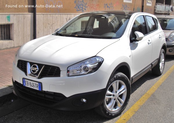 Full specifications and technical details 2010 Nissan Qashqai I (J10, facelift 2010) 1.5 dCi (110 Hp)