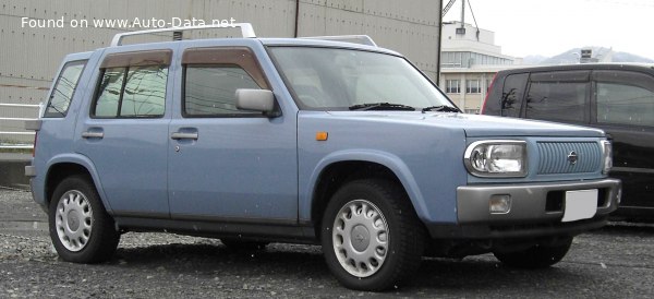 Full specifications and technical details 1998 Nissan Rasheen 2.0 i 16V (145 Hp) 4WD