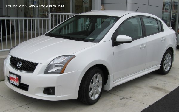 المواصفات والتفاصيل التقنية الكاملة 2006 Nissan Sentra VI 2.0i 16V (135 Hp)