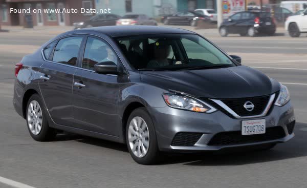 Vollständige Spezifikationen und technische Details 2017 Nissan Sentra VII (B17, facelift 2016) NISMO 1.6 (188 Hp)