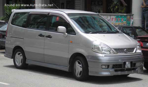 المواصفات والتفاصيل التقنية الكاملة 1999 Nissan Serena (C24) 2.5 TDi 16V (150 Hp)