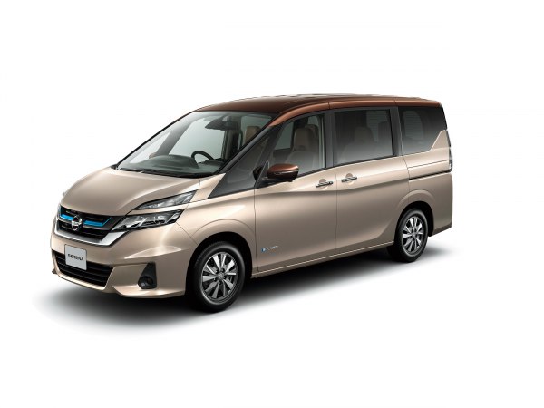 Full specifications and technical details 2018 Nissan Serena (C27) 1.2 (136 Hp) e-POWER Hybrid