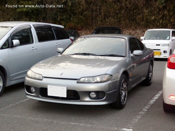 المواصفات والتفاصيل التقنية الكاملة 1999 Nissan Silvia (S15) 2.0 i 16V (165 Hp) Automatic