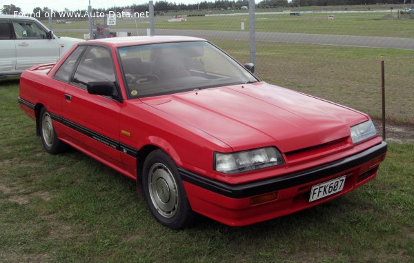 Full specifications and technical details 1985 Nissan Skyline VII Coupe (R31) 2.0 i R6 24V (155 Hp)