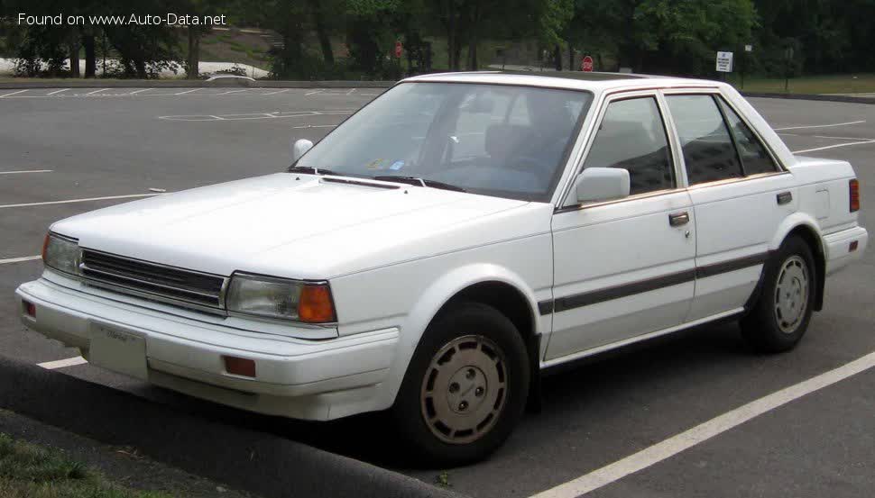 Full specifications and technical details 1986 Nissan Stanza (T12/T12Y) 2.0L (94 Hp)